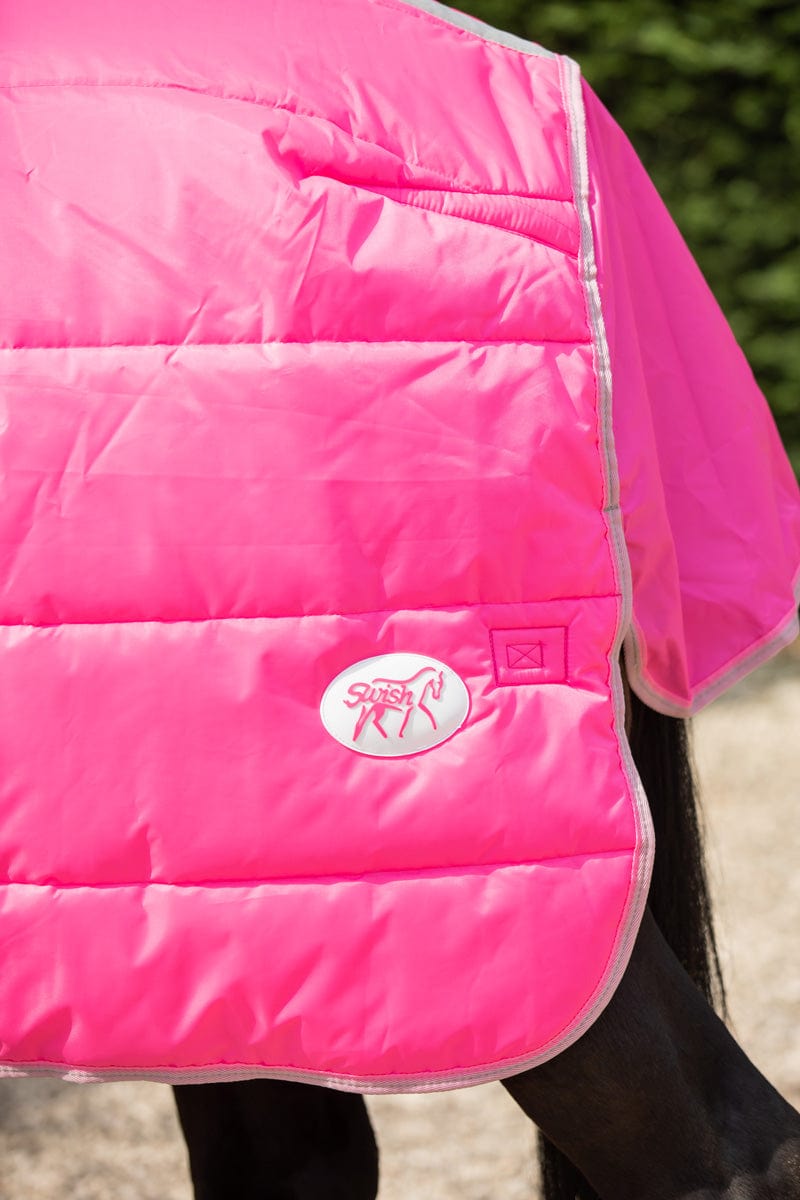 400g Stable Rug With Detachable Neck - Pink - Swish Equestrian