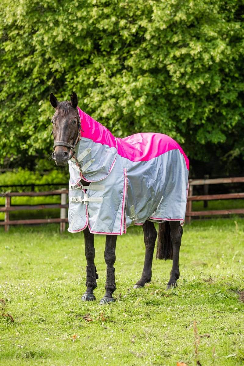 Fly Turnout Combination Rug - Pink - Swish Equestrian