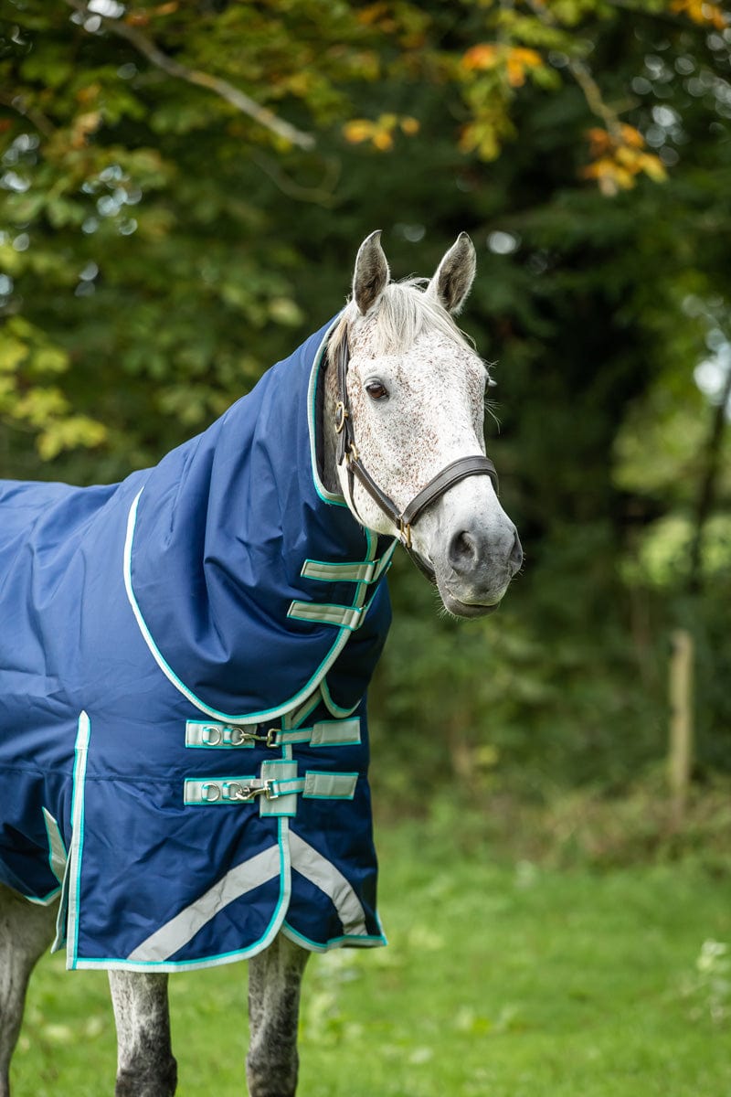 450g Ultimate Detachable Neck Turnout Rug - Navy - Swish Equestrian