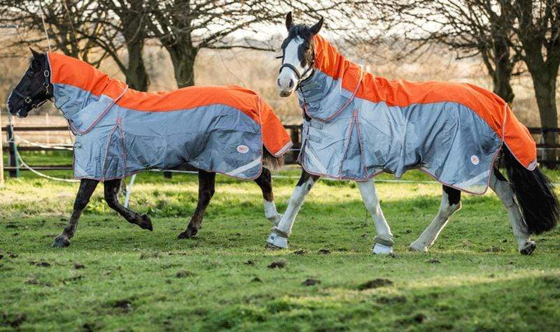 Fly Turnout Combination Rug - Orange - Swish Equestrian