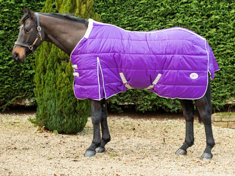 200g Stable Rug With Detachable Neck - Purple - Swish Equestrian