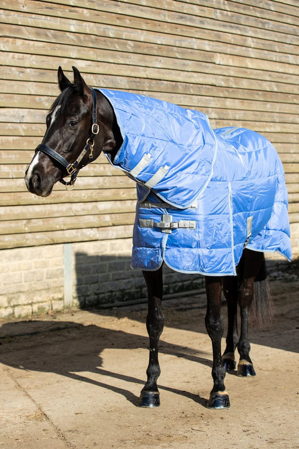 100g Stable Rug With Detachable Neck - Cornflower