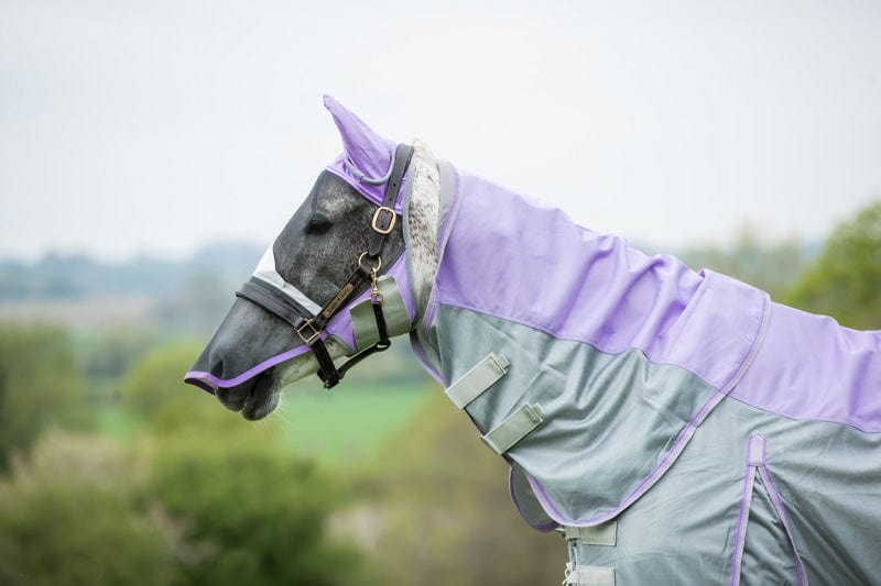 Fly Turnout Combination Rug (Mesh) - Violet - Swish Equestrian