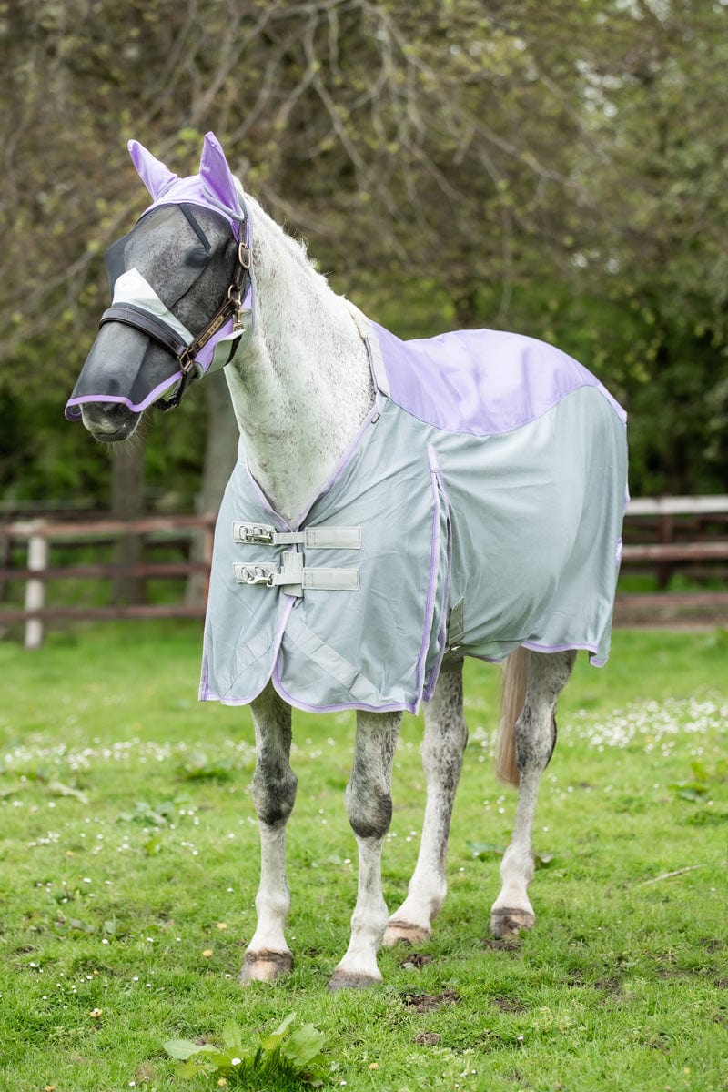 Fly Turnout Combination Rug (Mesh) - Violet - Swish Equestrian