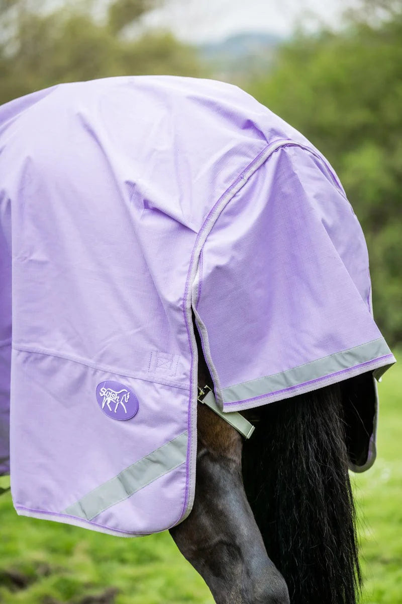 200G Detachable Neck Turnout Rug - Violet