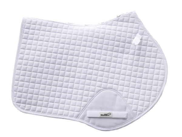 Close Contact GP Saddle Pad White