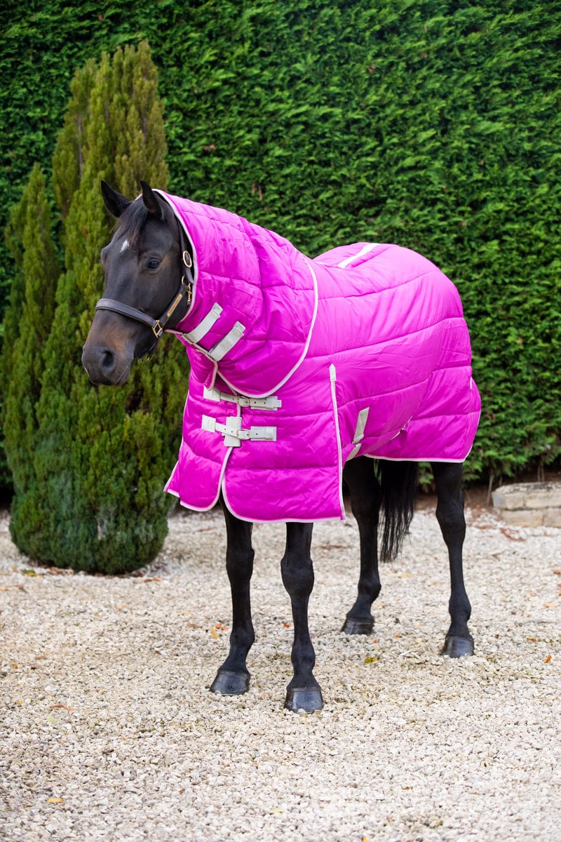 100g Detachable Neck Stable Rug - Mulberry - Swish Equestrian