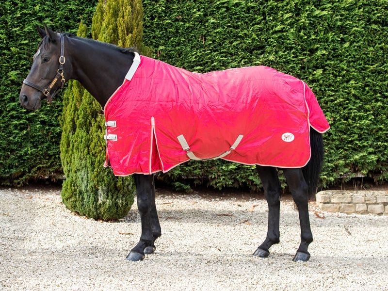 50g Stable Rug With Detachable Neck - Red - Swish Equestrian