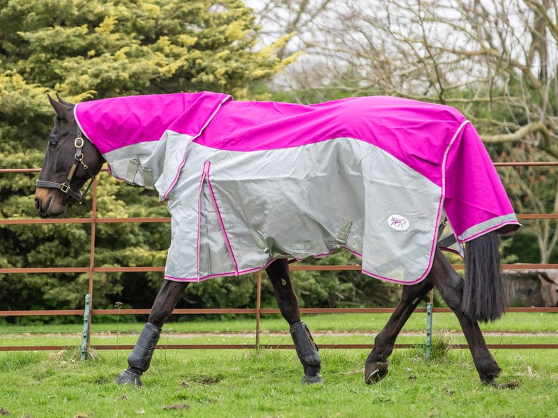 Fly Turnout Combination Rug - Mulberry - Swish Equestrian