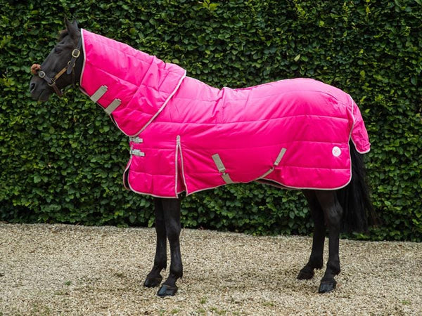 100g Stable Rug With Detachable Neck - Pink - Swish Equestrian