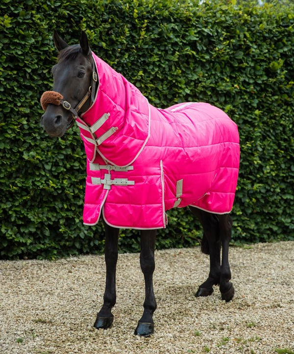 100g Stable Rug With Detachable Neck - Pink - Swish Equestrian
