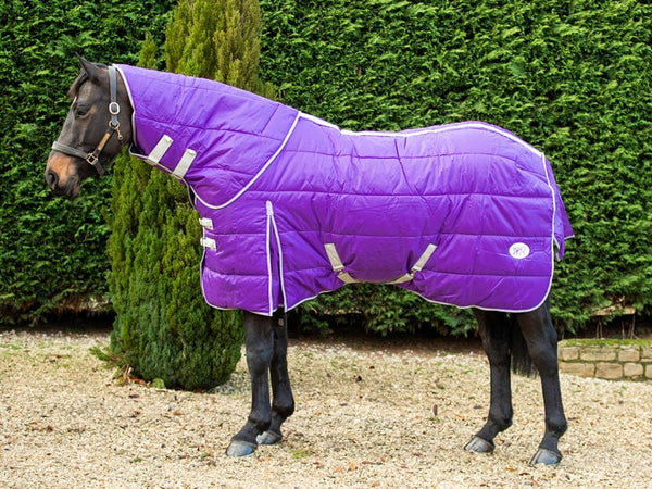 100g Stable Rug With Detachable Neck - Purple - Swish Equestrian