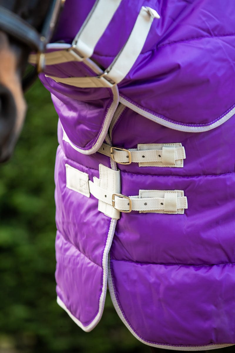 400g Detachable Neck Stable Rug - Purple - Swish Equestrian