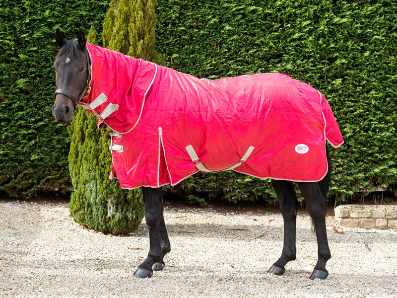 50g Stable Rug With Detachable Neck - Red - Swish Equestrian